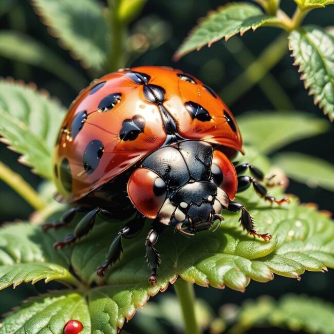 Biologia czarnej biedronki