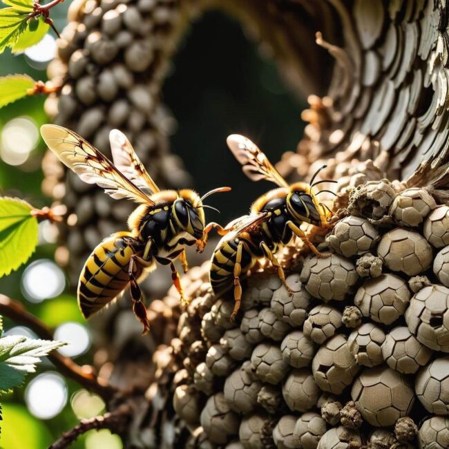 Czas budowy gniazda os