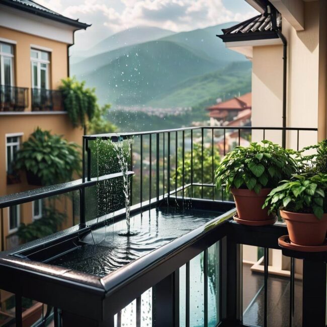 Deszczówka a rośliny