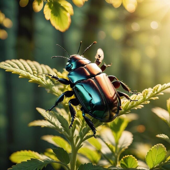 Jak daleko potrafią latać niektóre żuki