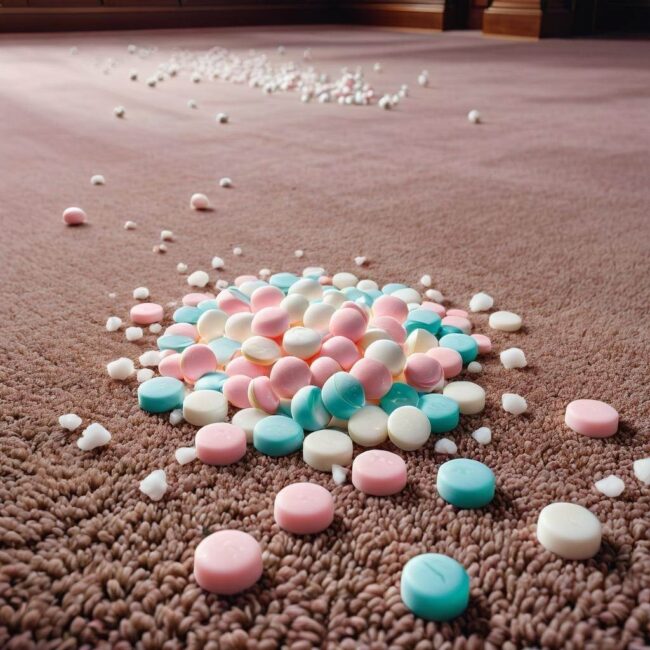 Jak uniknąć uszkodzenia dywanu podczas usuwania gumy