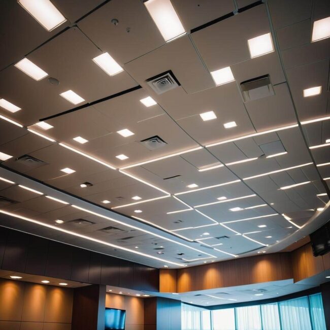 Kreatywne rozwiązania sufitu litery L