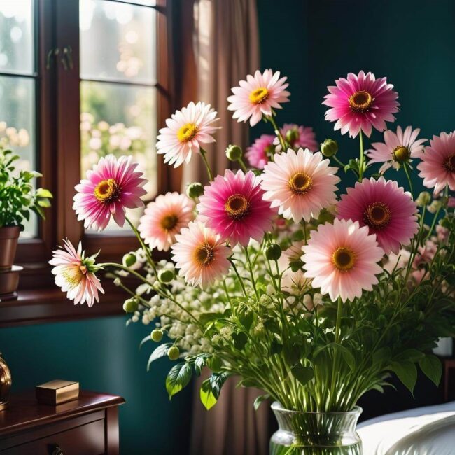 Kwiaty oczyszczające powietrze podczas snu