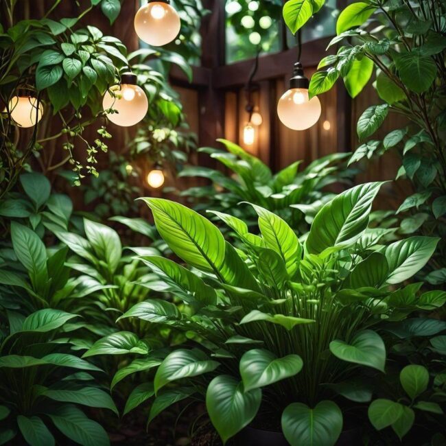 Lampa LED roślinna