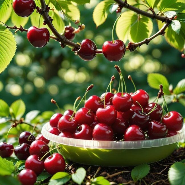 Naturalne środki na robaki na czereśniach