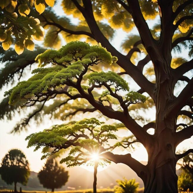 Origami drzewko szczęścia