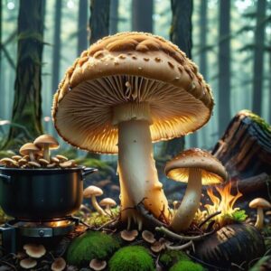 Pieczarki marynowane przed smażeniem
