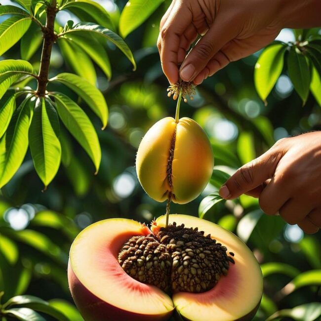 Pielęgnacja młodych roślin mango