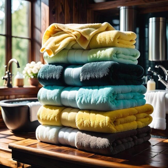 Prać ręczniki w gorącej wodzie czy lepiej unikać