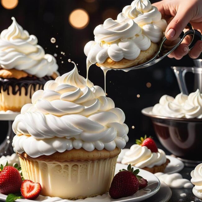 Przechowywanie ubitej śmietany