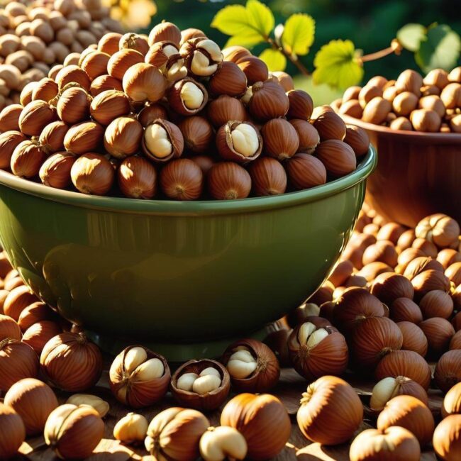 Suszenie orzechów laskowych do chrupkości