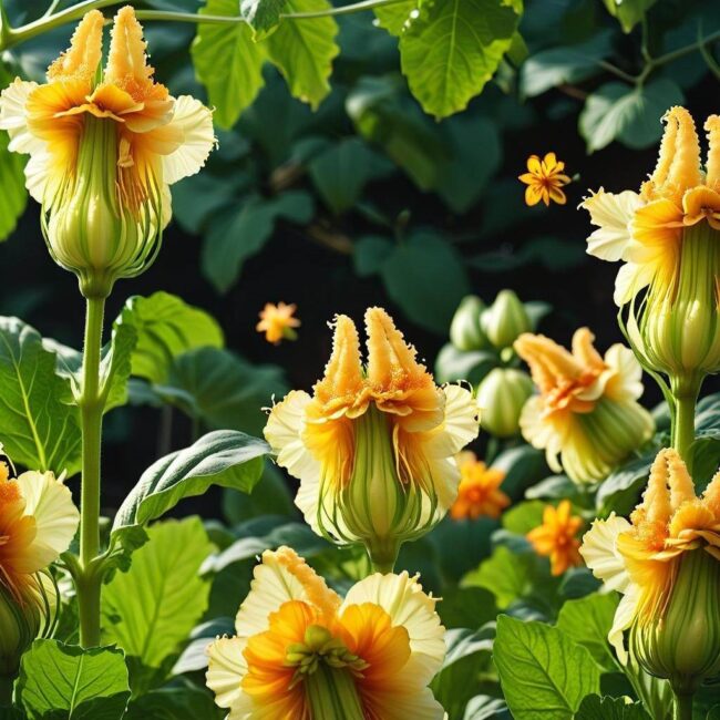 Szybki sposób na tempurę z delikatnych kwiatów cukinii