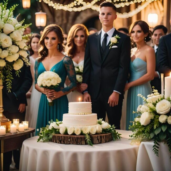 Uroczyste wspomnienia na tle weselnych radości