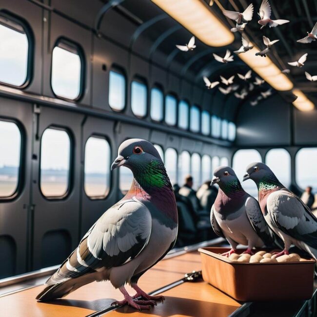 Waga gołębia a efektywność lotu