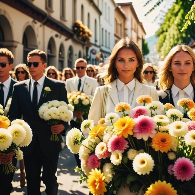 Wpływ sypania kwiatów na atmosferę procesji