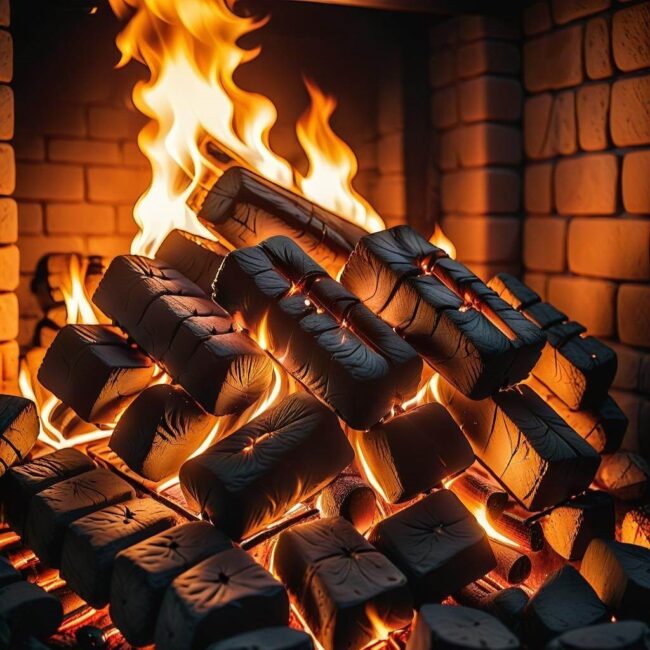 Wybór odpowiedniego brykietu do kominka