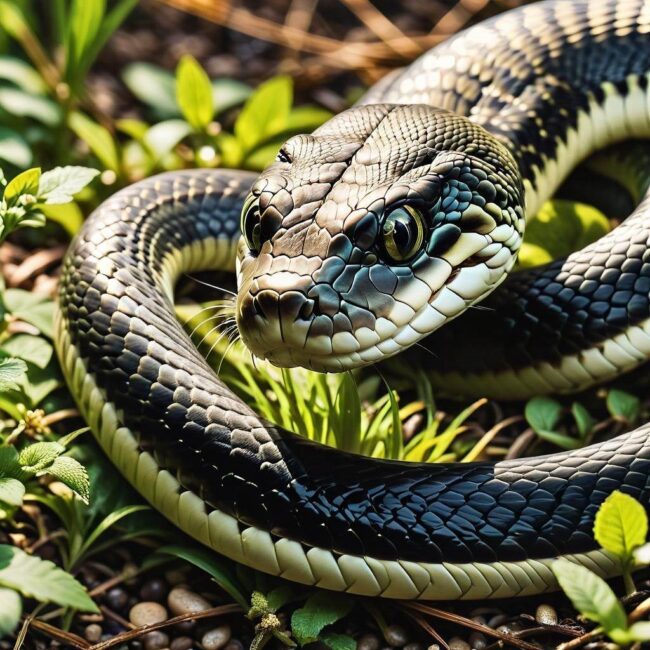Zaskrońce co jedzą w niewoli
