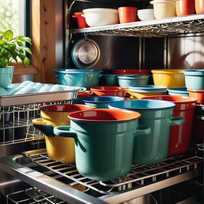 Zmywarka a garnki z emalią